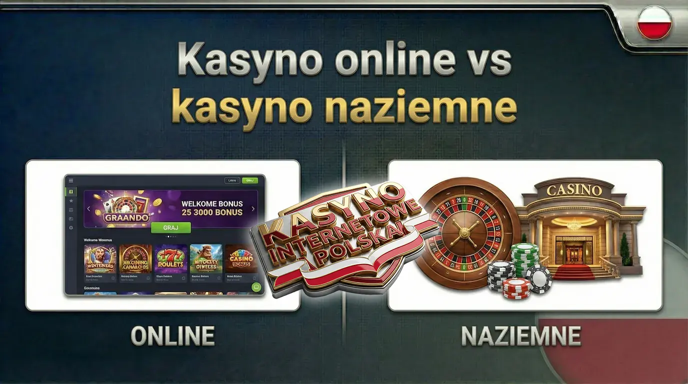różnice między kasynem online a naziemnym